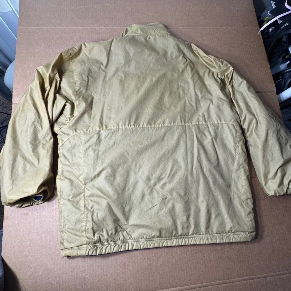 Vintage Notre Dame Fighting Irish Pro  Player Fleece reversible Jacket Mens‎ Med